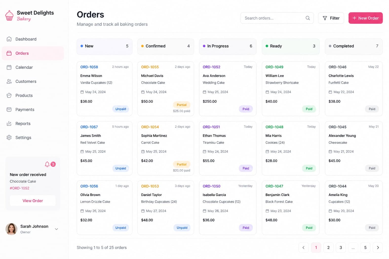 Order Management preview